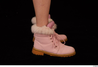 Cayla Lyons foot pink winter shoes 0007.jpg